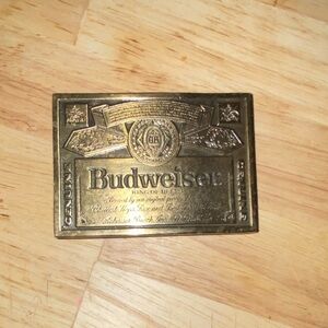 American classic Budweiser belt buckle